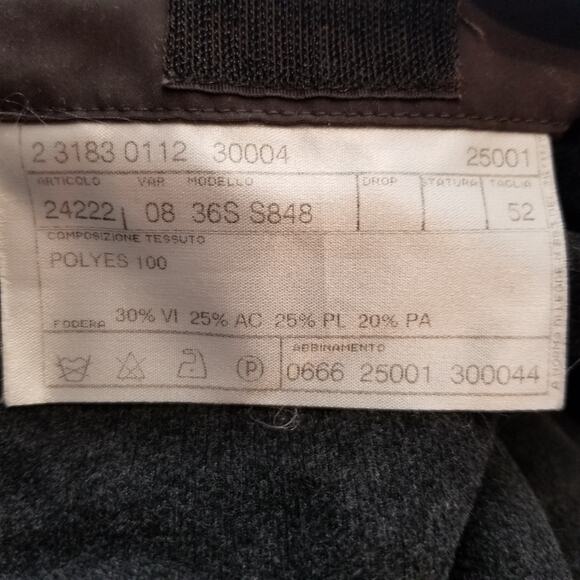 Pal Zileri Men's Brown Chore Barn Coat Jacket Size 52 XL - Picture 11 of 11